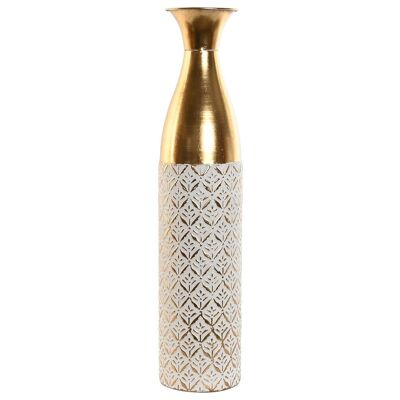 Metal Vase 14X14X63 Golden JR209447