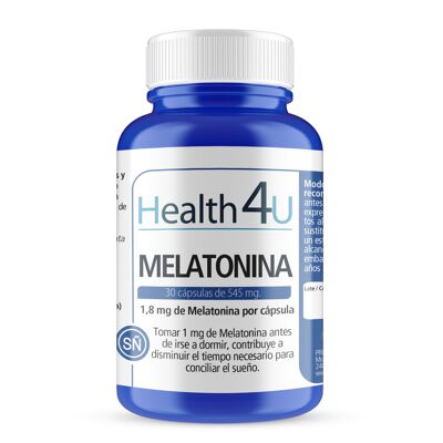 H4U Melatonin 30 Kapseln mit 545 mg