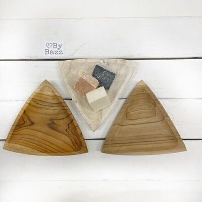 Dish Wood Triangle