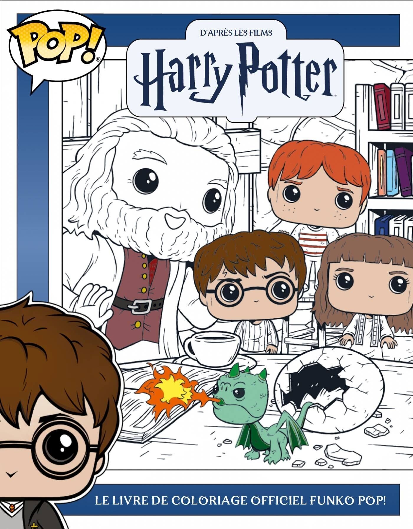 LIBRO DA COLORARE - Funko Harry Potter