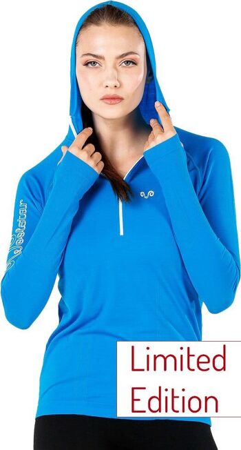 Sweat à capuche sport - DOCCA - Sans couture (Zip) 14