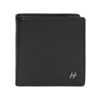 Daniel Hechter Porte-monnaie Stop RFID - Cuir de vachette lisse - Collection Gentle 1