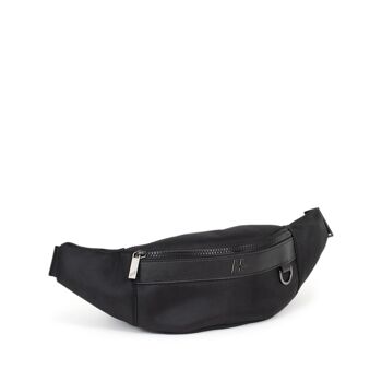 Daniel Hechter Sac banane - Nylon garni cuir de vachette - Collection Match 2