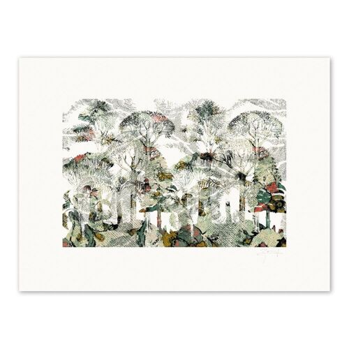 Illustration "Forêt enchantée"