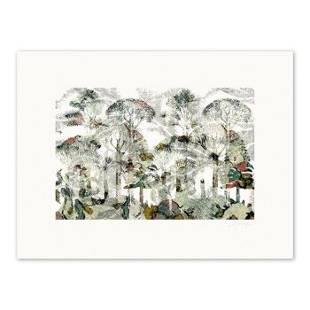 Illustration "Forêt enchantée" 1