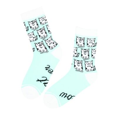 Chaussettes femme CAT LOVER taille 6-9