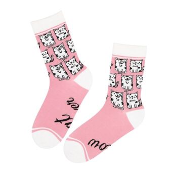 Chaussettes femme CAT LOVER taille 6-9 2