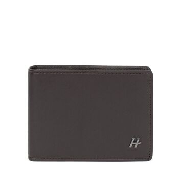 Daniel Hechter Portefeuille italien Stop RFID - Cuir de vachette lisse - Collection Gentle 4