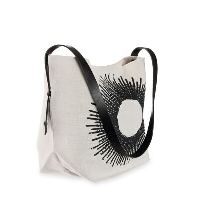 “Soleil Noir” shoulder bag