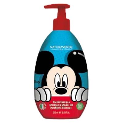 Champú y gel de ducha 2 en 1 Mickey Mouse - 500ml