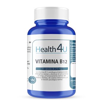 H4U Vitamine B12 30 gélules de 210 mg