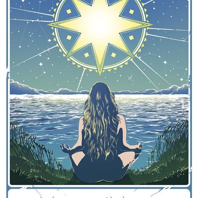 Deadly Tarot Awakening - The Star Mini Poster