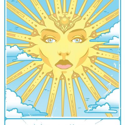 Tödliches Tarot-Erwachen – Die Sonne Mini-Poster