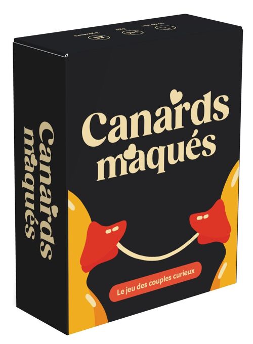 Canards Maqués - Jeu pour couples - 220 cartes - Amusant & coquin