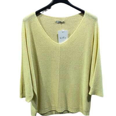 #7623 Fine lurex sweater