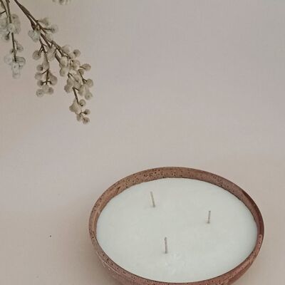 HAZEL eucalyptus candle - Unique piece