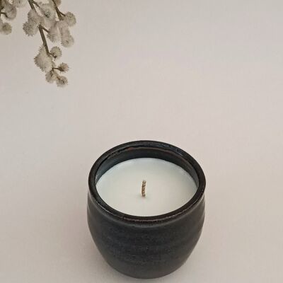 OLIVE candle without perfume - Unique piece
