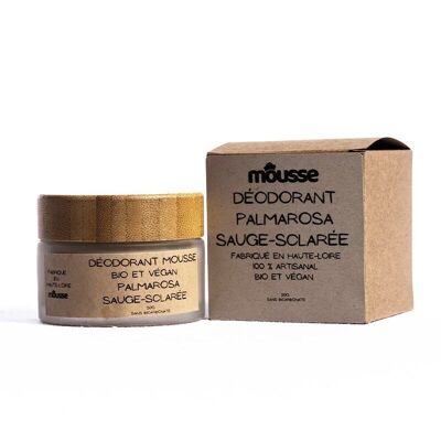 Déodorant Solide Palmarosa & Sauge sclarée
