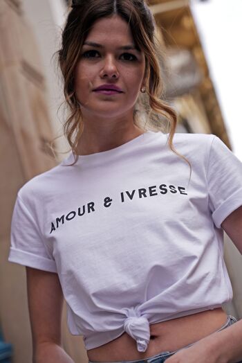 T-shirt "Amour & ivresse" 2