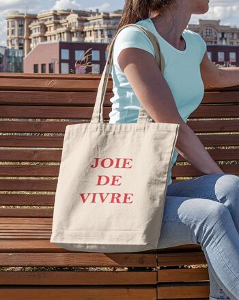 Tote bag "Joie de vivre" 1