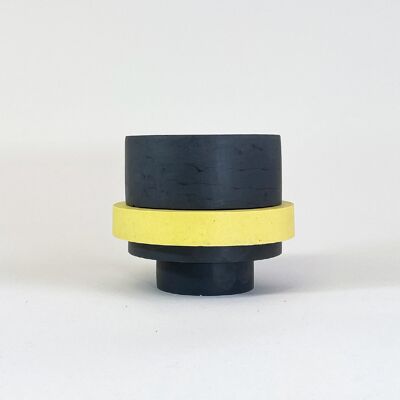 Piccolo Pot Black and Yellow