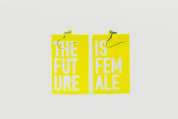 BOUCLES D'OREILLES - THE FUTURE IS FEMALE 8