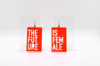 BOUCLES D'OREILLES - THE FUTURE IS FEMALE 12