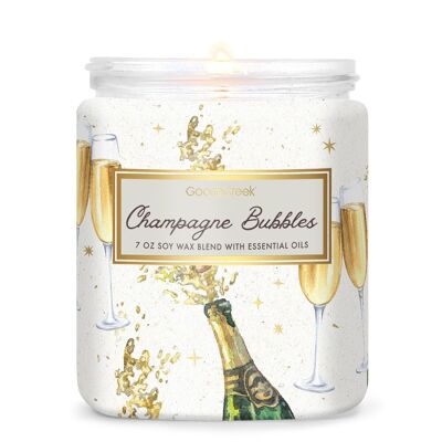 Vela Champagne Bubbles Goose Creek® 198 gramos
