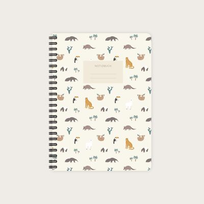 Notepad A5 | South America pattern