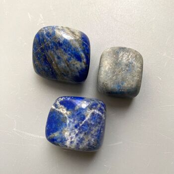 Cristaux roulés, paquet de 250 g, lapis-lazuli 4