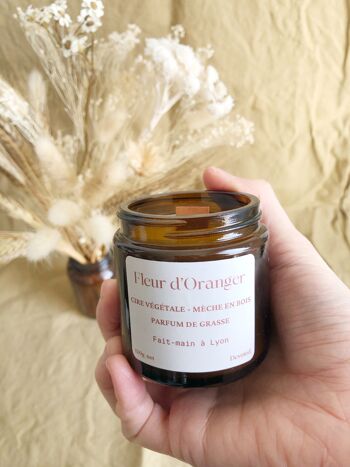 Bougie parfumée Fleur d'Oranger 4