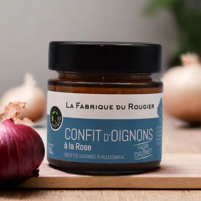 Confit d'Oignons à la Rose Façon Chutney