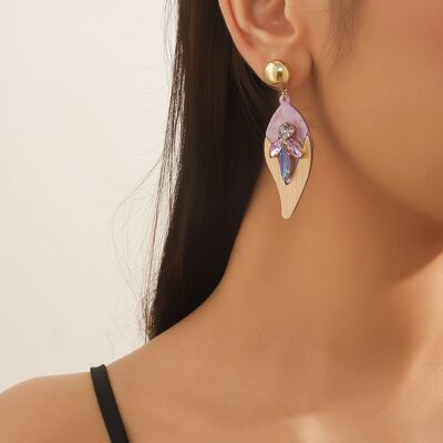 BOUCLES D'OREILLES CLOU 24PEBOL036