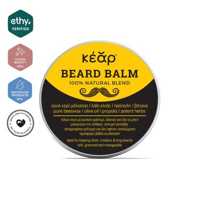 Conquérir votre jeu de barbe • Apprivoiser et nourrir avec le baume à barbe Kear, 60 ml
