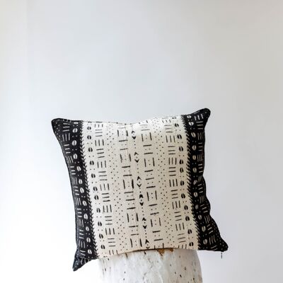 Housse de coussin Bogolan Trimetine