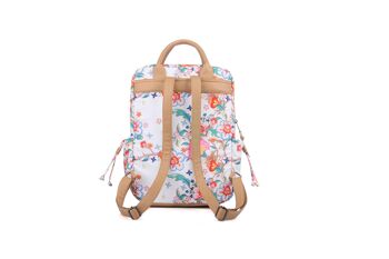 ORTA NOVA Sac à dos Fleur 2 Beige 4