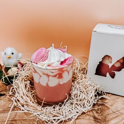 Maxi gourmet ruby ​​chocolate candle