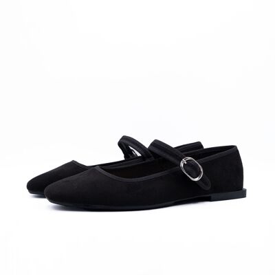 Ballet flats Mary Janes with buckle strap