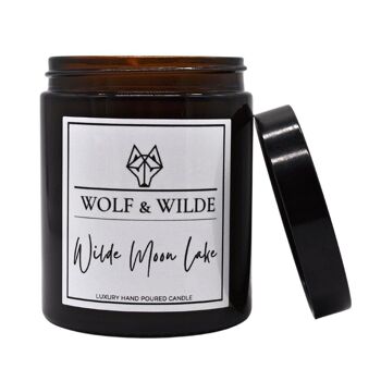 Bougie d'aromathérapie parfumée faite à la main Wilde Moon Lake 180g 5