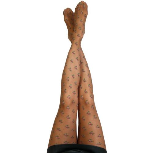 VERONICA floral tights for women