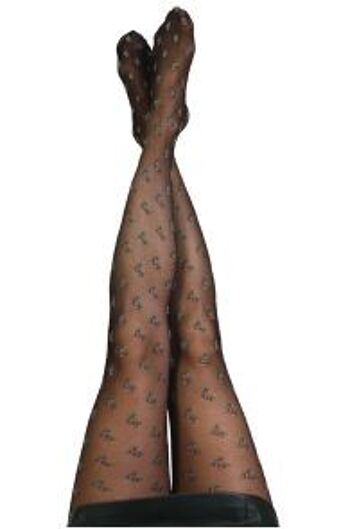 Collants fleuris VERONICA pour femme 2