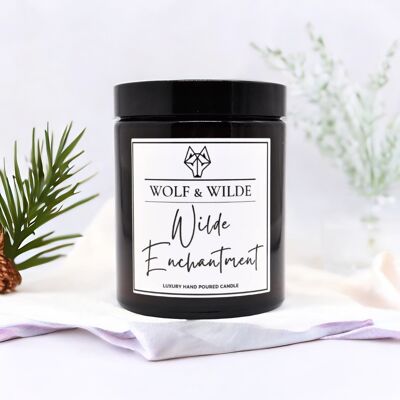 Vela perfumada de aromaterapia de lujo Wilde Enchantment