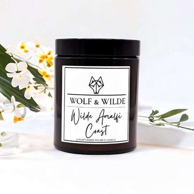Amalfi Coast Luxury Aromatherapy Handmade Scented Candle
