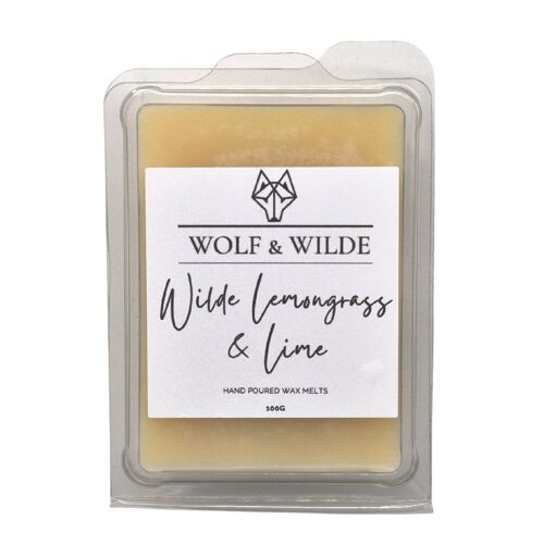 Lemongrass & Lime Soy Wax Melts 100g