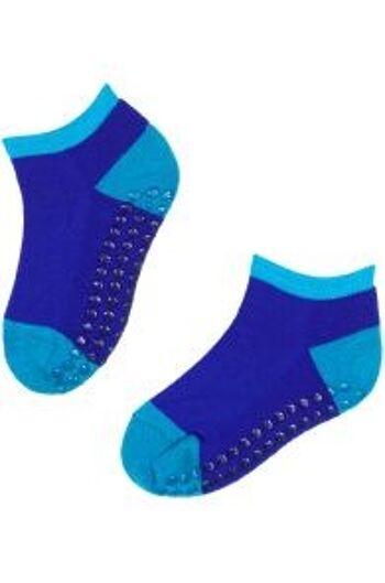 Chaussettes basses antidérapantes en laine mérinos LORENZO pour enfants taille 12-2.5 1