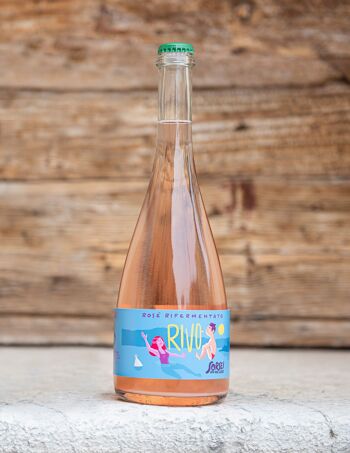 VIN NATUREL RIVO RÉFERMENTÉ EN BOUTEILLE ROSÉ IGT