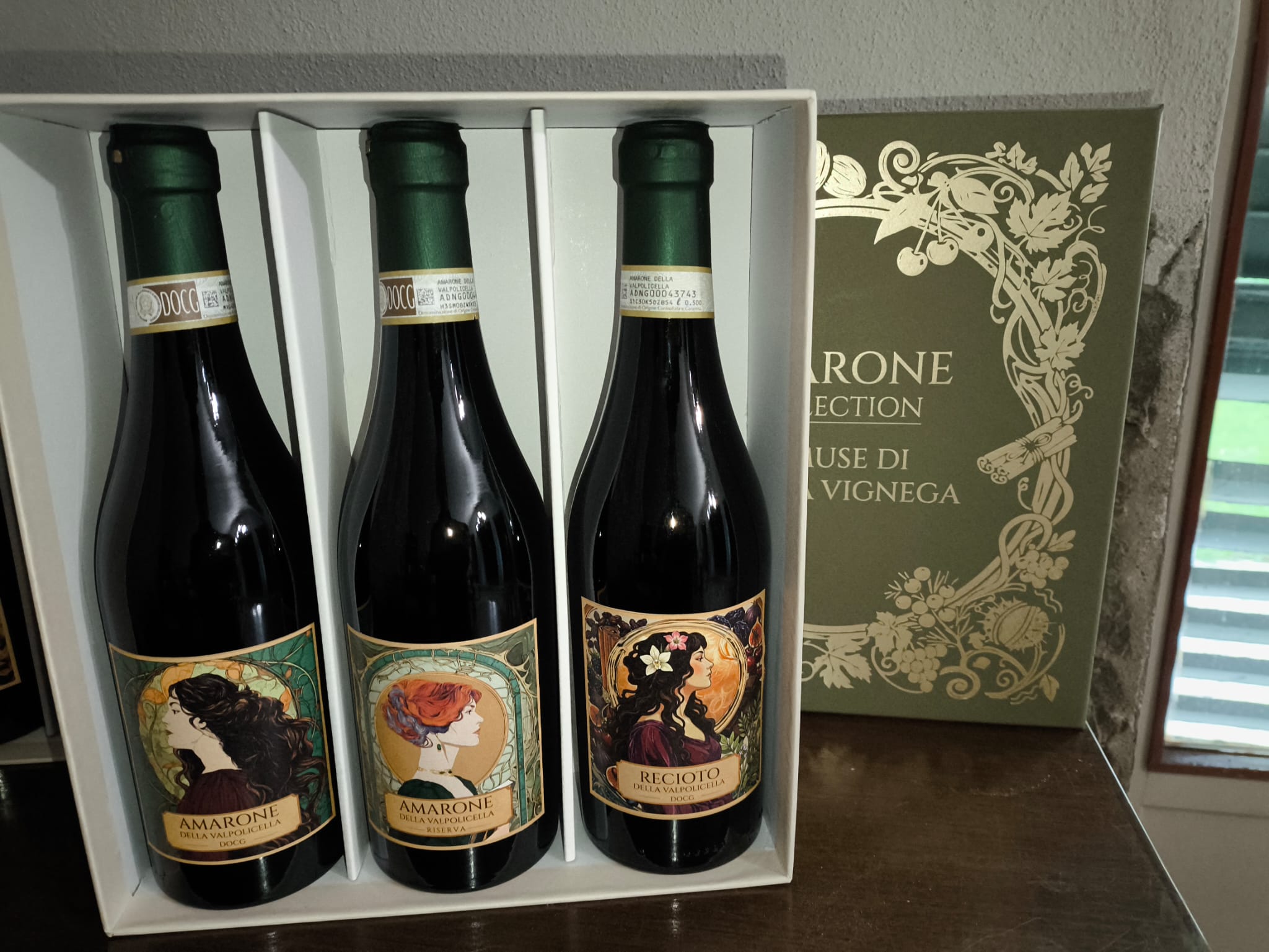 The Muses of Tenuta Vignega Elegance Amarone Collection