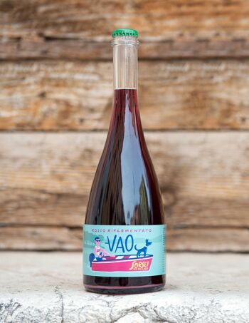 VAO VIN NATUREL REFERMENTÉ EN BOUTEILLE ROUGE IGT