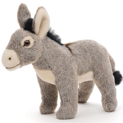 Donkey standing - 20 cm (height) - Keywords: farm, plush, plush toy, stuffed animal, cuddly toy