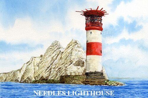 Isle of Wight ,Needles Lighthouse Fridge magnet